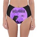 Halloween Reversible High-Waist Bikini Bottoms View1