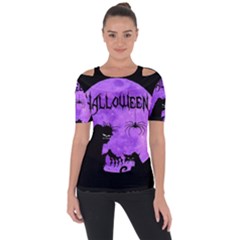 Halloween Short Sleeve Top by Valentinaart