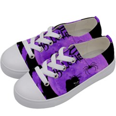 Halloween Kids  Low Top Canvas Sneakers