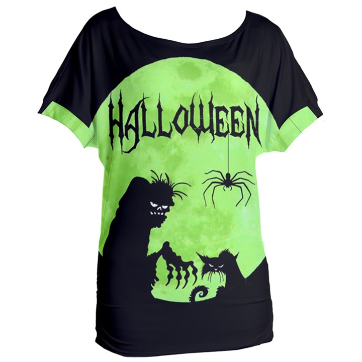 Halloween Women s Oversized Tee