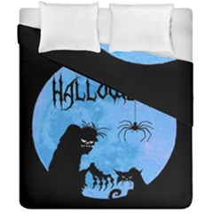 Halloween Duvet Cover Double Side (california King Size)