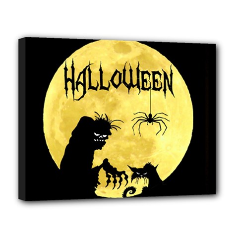 Halloween Canvas 14  X 11  by Valentinaart