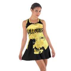 Halloween Cotton Racerback Dress by Valentinaart