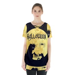 Halloween Skirt Hem Sports Top