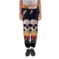 Halloween Candy Keeper Women s Jogger Sweatpants by Valentinaart