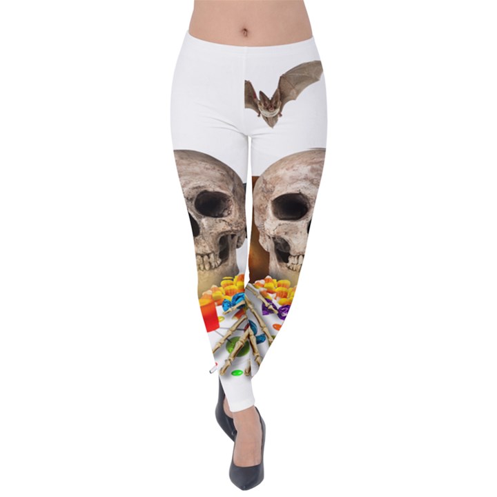 Halloween candy keeper Velvet Leggings