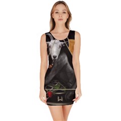 Spiritual Goat Bodycon Dress by Valentinaart