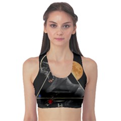 Spiritual Goat Sports Bra by Valentinaart