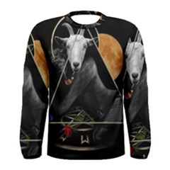 Spiritual Goat Men s Long Sleeve Tee by Valentinaart