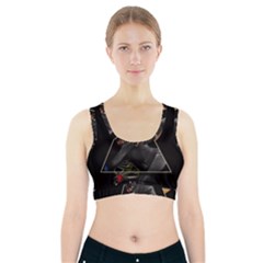 Spiritual Goat Sports Bra With Pocket by Valentinaart