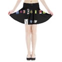 I am watching you Mini Flare Skirt View3