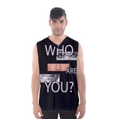 Who Are You Men s Basketball Tank Top by Valentinaart