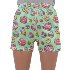 Sweet Pattern Sleepwear Shorts by Valentinaart