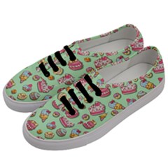 Sweet Pattern Men s Classic Low Top Sneakers by Valentinaart