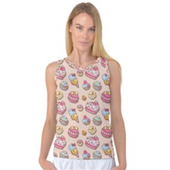 Sweet Pattern Women s Basketball Tank Top by Valentinaart