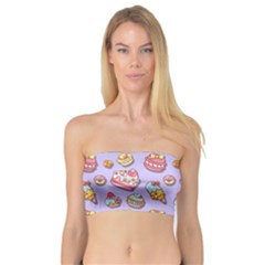 Sweet Pattern Bandeau Top by Valentinaart