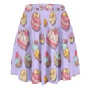 Sweet pattern High Waist Skirt View2