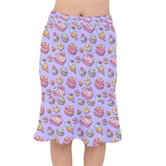 Sweet Pattern Mermaid Skirt by Valentinaart