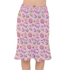 Sweet Pattern Mermaid Skirt by Valentinaart