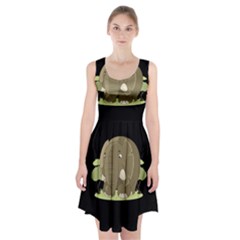 Cute Elephant Racerback Midi Dress by Valentinaart