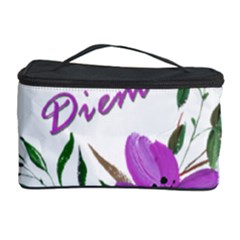 Carpe Diem  Cosmetic Storage Case by Valentinaart