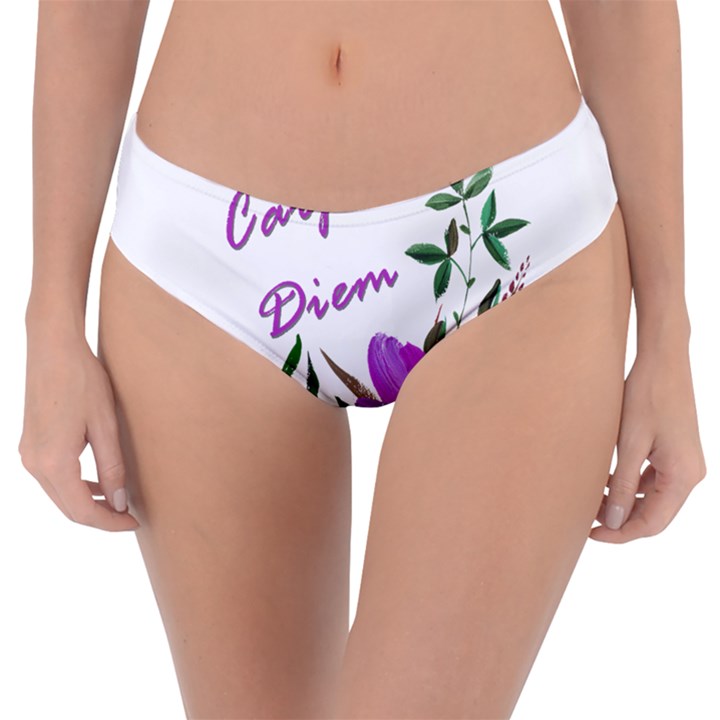 Carpe Diem  Reversible Classic Bikini Bottoms