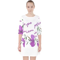 Carpe Diem  Pocket Dress by Valentinaart