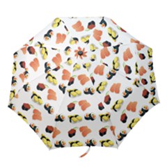 Sushi Pattern Folding Umbrellas by Valentinaart