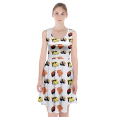 Sushi Pattern Racerback Midi Dress by Valentinaart