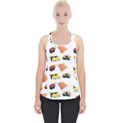 Sushi Pattern Piece Up Tank Top by Valentinaart