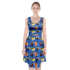 Sushi Pattern Racerback Midi Dress by Valentinaart