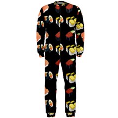 Sushi Pattern Onepiece Jumpsuit (men)  by Valentinaart