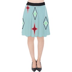 Dsign Art By Julie Grimshaw  Velvet High Waist Skirt by JULIEGEESCOLLECTABLES