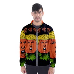 Trump Or Treat  Wind Breaker (men) by Valentinaart