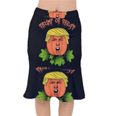 Trump Or Treat  Mermaid Skirt by Valentinaart