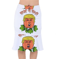 Trump Or Treat  Mermaid Skirt by Valentinaart