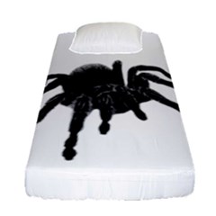 Tarantula Fitted Sheet (single Size) by Valentinaart