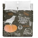 Vintage Halloween Duvet Cover Double Side (Queen Size) View1