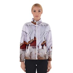 french coffee style abstract art Winterwear