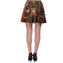 Wonderful Floral Design With Diamond Skater Skirt View2