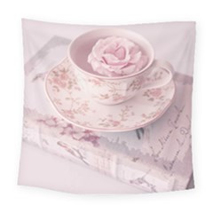 Shabby Chic High Tea Square Tapestry (large) by NouveauDesign