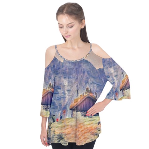 Impressionism Flutter Tees by NouveauDesign