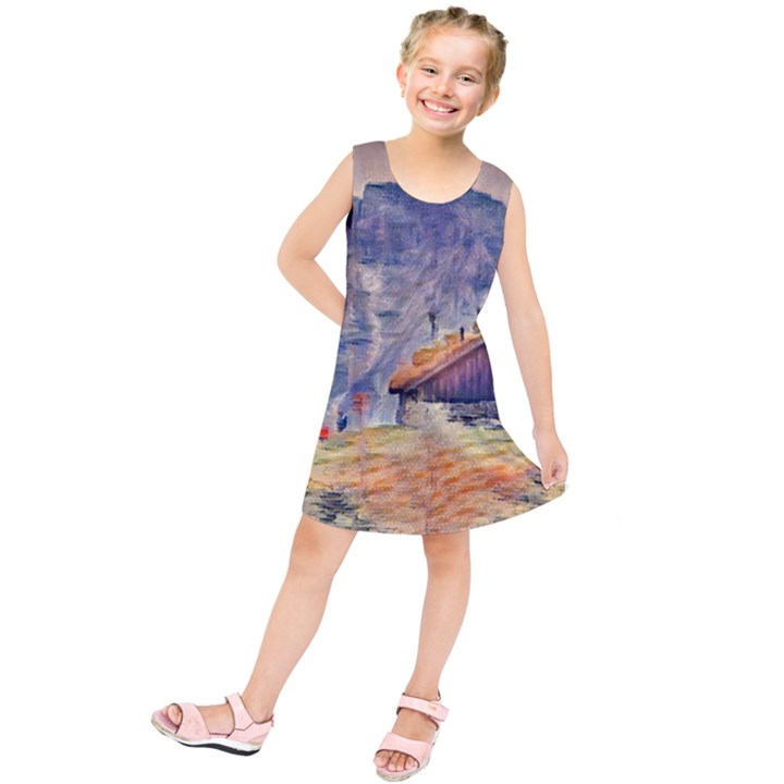 impressionism Kids  Tunic Dress