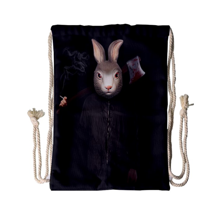 Evil Rabbit Drawstring Bag (Small)