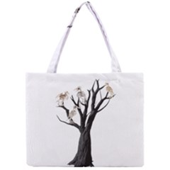 Dead Tree  Mini Tote Bag by Valentinaart