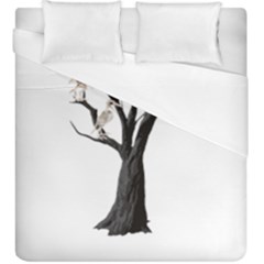 Dead Tree  Duvet Cover (king Size) by Valentinaart