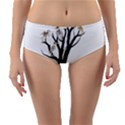 Dead tree  Reversible Mid-Waist Bikini Bottoms View1