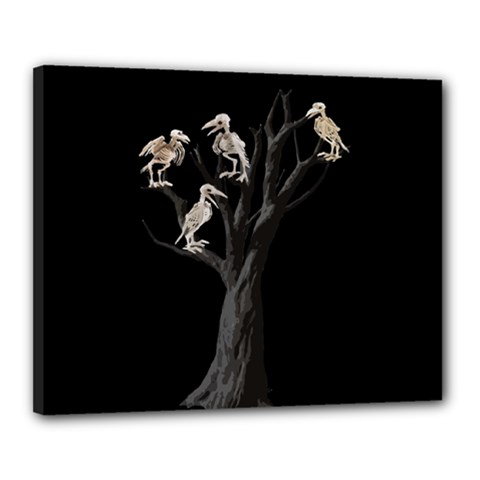 Dead Tree  Canvas 20  X 16  by Valentinaart