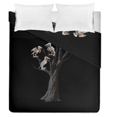 Dead Tree  Duvet Cover Double Side (queen Size) by Valentinaart