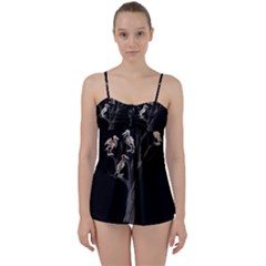 Dead Tree  Babydoll Tankini Set